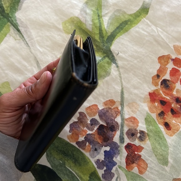 Vintage Lady Buxton Leather Leaves Wallet - Picture 8 of 13